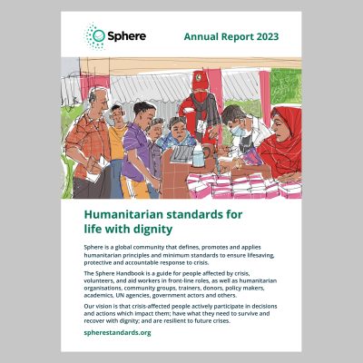 Sphere annual report 2023 cover