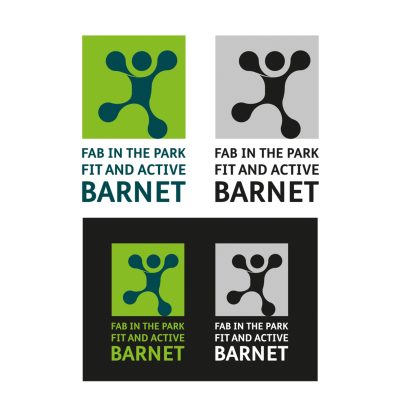 FAB (Fit and Active Barnet) in the Park logos
