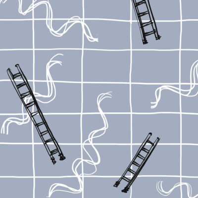 Section of background illustration for the eels and ladders board game