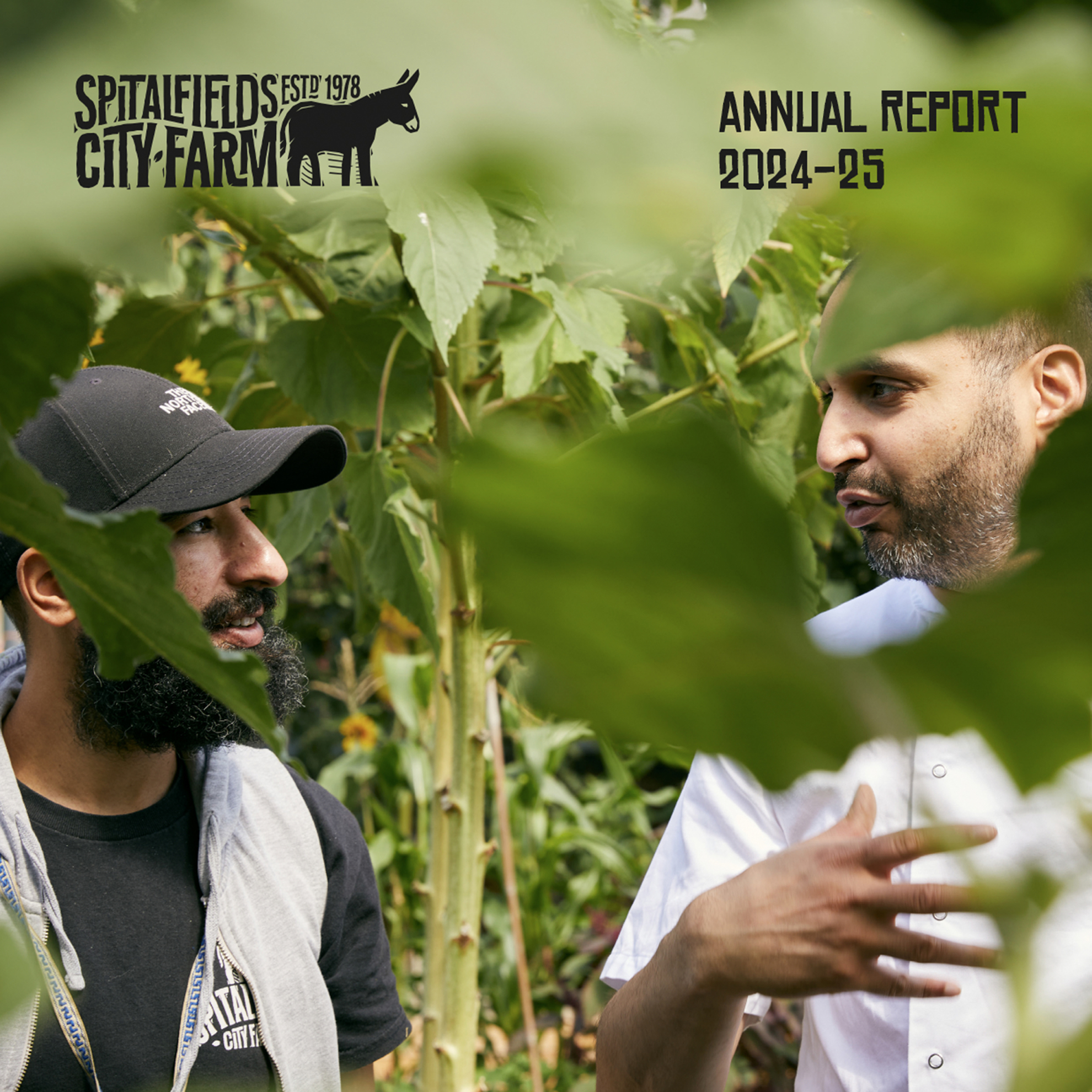 Spitalfields City Farm annual review cover