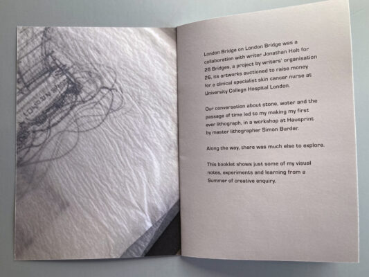 Booklet opening spread with intro text