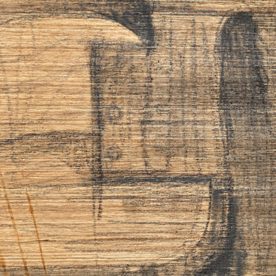 Detail of joinery drawing on veneer