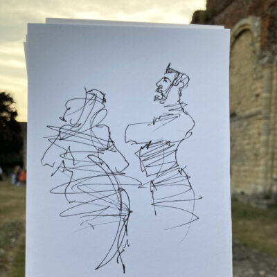 Performance sketch of duet